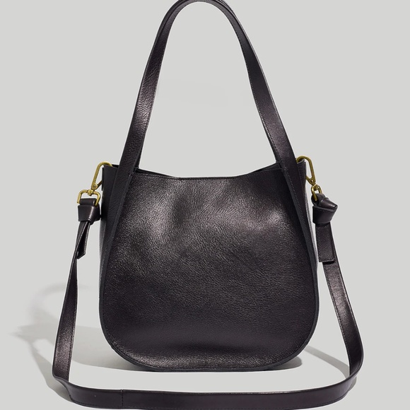Madewell Bags Madewell Sydney Shoulder Bag Black Leather Poshmark